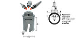Твердосплавная коронка POWER-MAX 60 ALLROUND Твердосплавная коронка POWER-MAX 60 ALLROUND