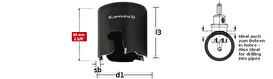 Твердосплавные коронки ALLROUND 60 ECO, артикул 20.1150 Твердосплавные коронки ALLROUND 60 ECO, артикул 20.1150